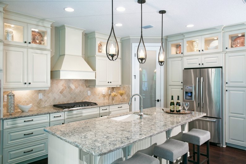 Viatera Countertops Don’t Have Crevices… Meaning No Bacteria! No Mold! Get Some Inspiration…