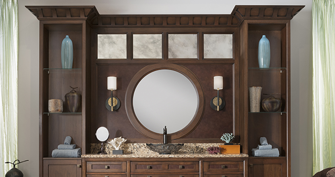 Bathroom Cabinets Are About More Than Storage. View The Morningside Bath by Wood-Mode…