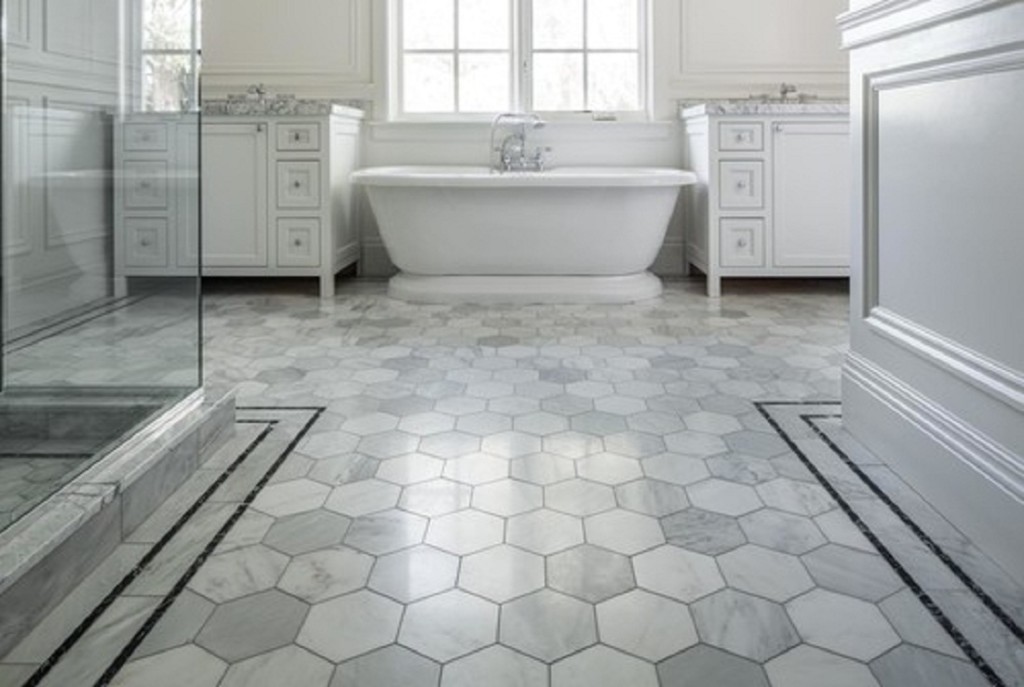Bathrooms Laminate Vs Tile Floors, How To Retile A Small Bathroom Floor